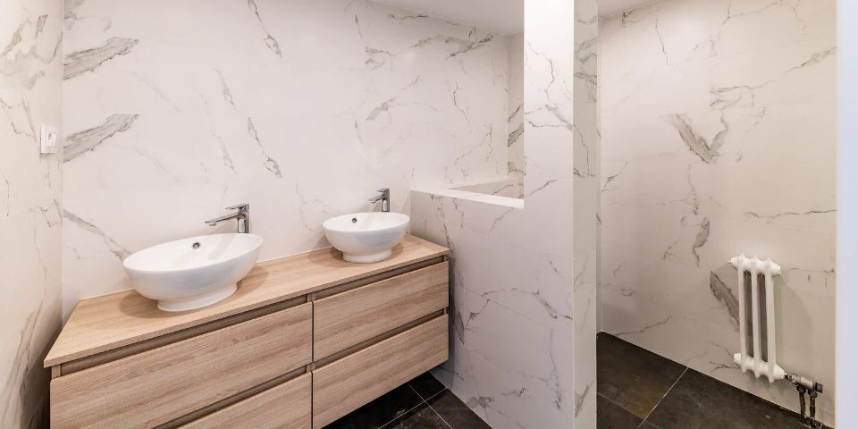 cuarto de baño doble pica